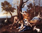 POUSSIN, Nicolas The Nurture of Jupiter sh china oil painting artist